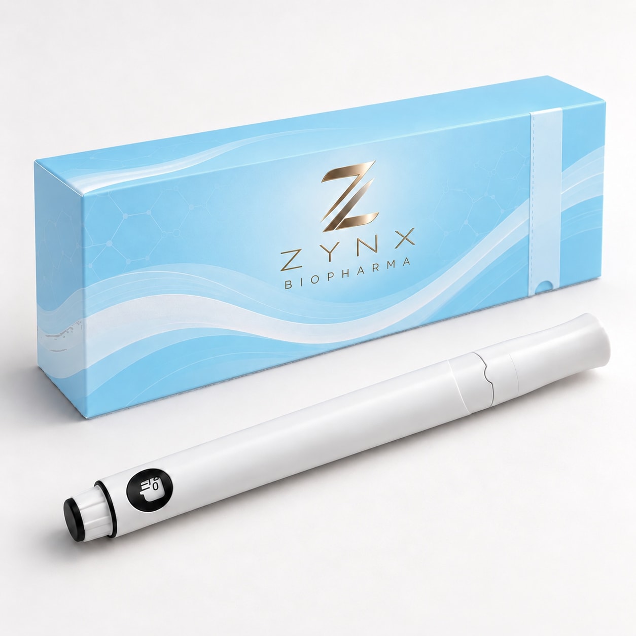 BPC-157 illustrative boxed research pen image